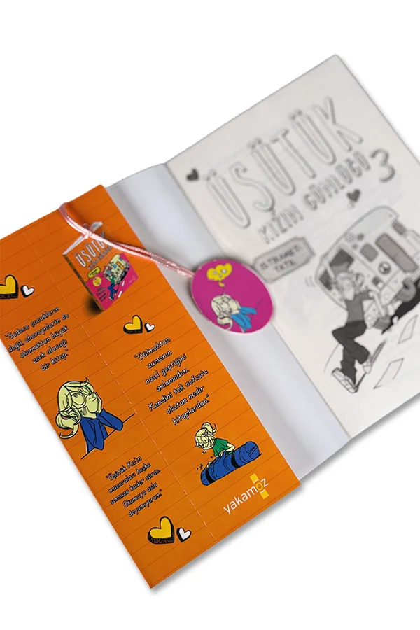 Üşütük Kızın Günlüğü Seti - 3 Kitap ( Ayraç Hediyeli ) - 2