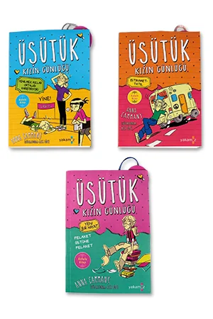 Üşütük Kızın Günlüğü Seti - 3 Kitap ( Ayraç Hediyeli )