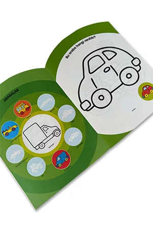 2-4 Yaş Bebeğimin Yapıştır ve Boya Seti - 4 Kitap - 4