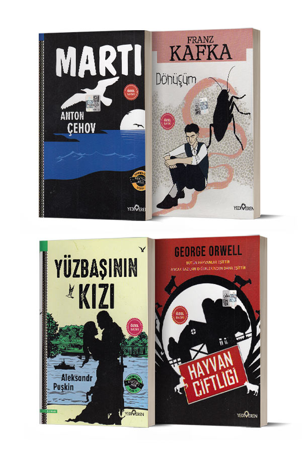 Yediveren Klasikler Roman Seti - 4 Kitap - 1